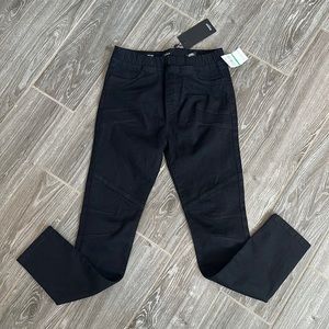 NWT tween teen girls black Hudson jegging stretchy jeans large 12 14